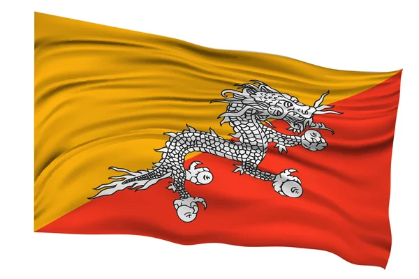 Bhutan　Flags Country icon — стоковий вектор